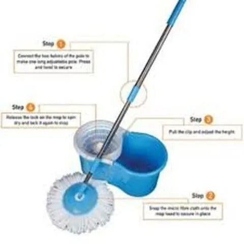 360° Rotating Head Mops