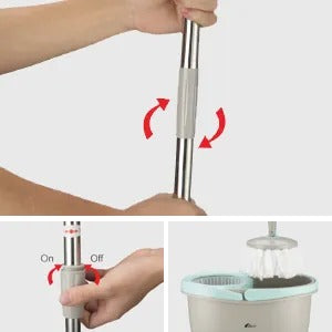 360° Rotating Head Mops